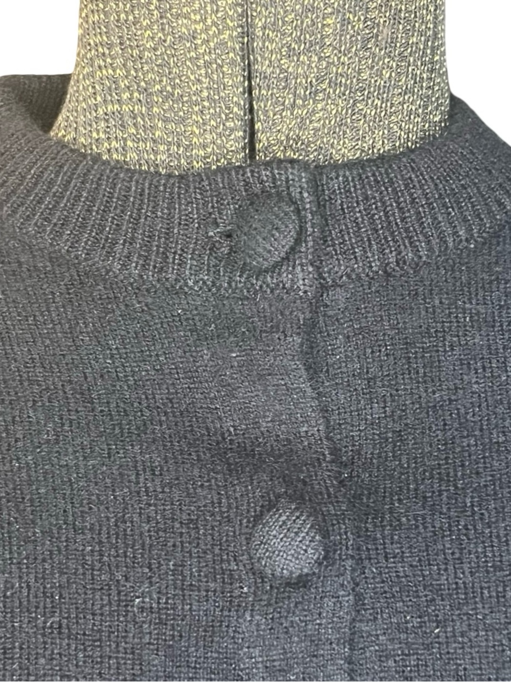 Tuckernuck Quinn Black Cashmere Cardigan Sweater Small 100% Cashmere - Picture 16 of 16